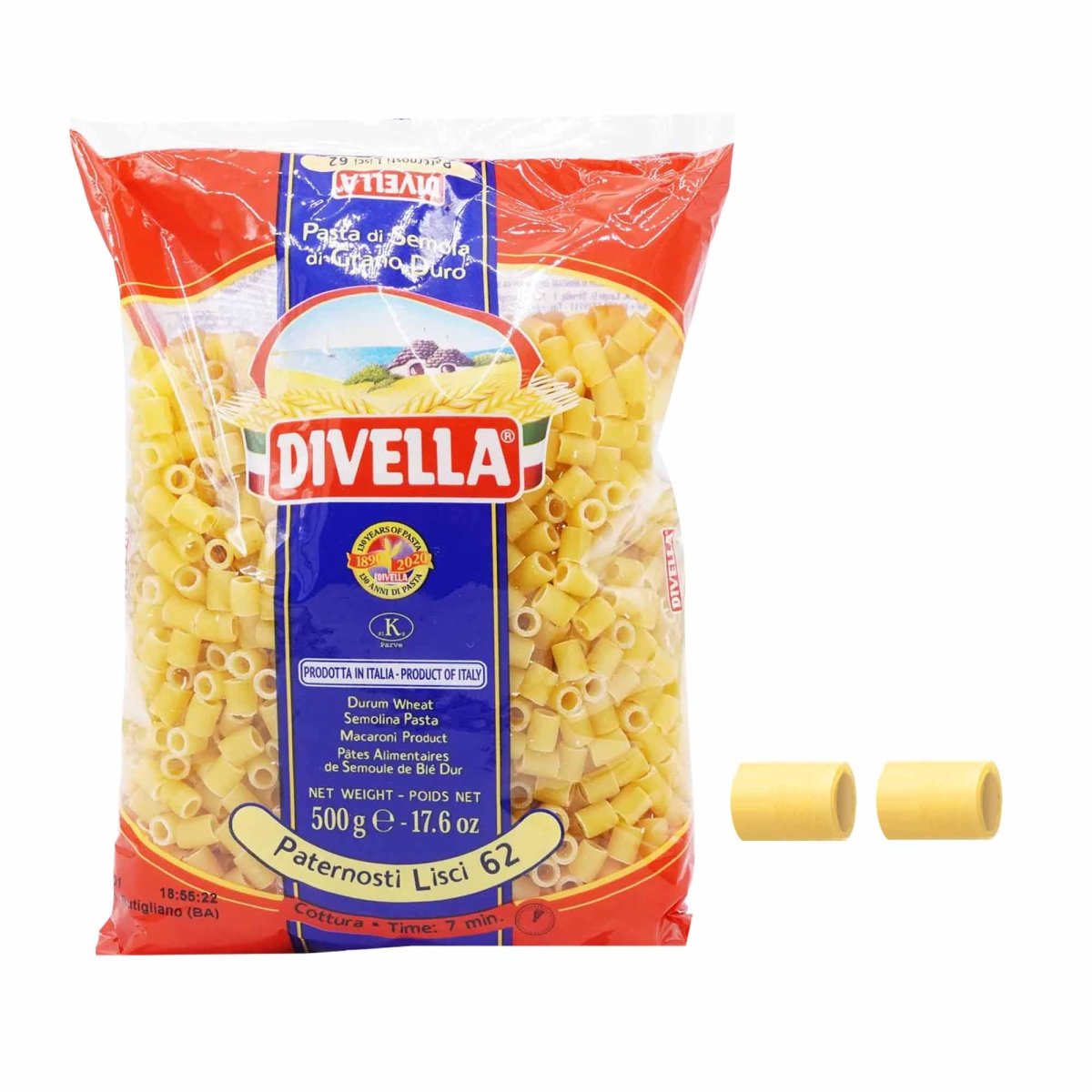 Divella Paternosti lisci n°62 500g - italienisch - einkaufen.de