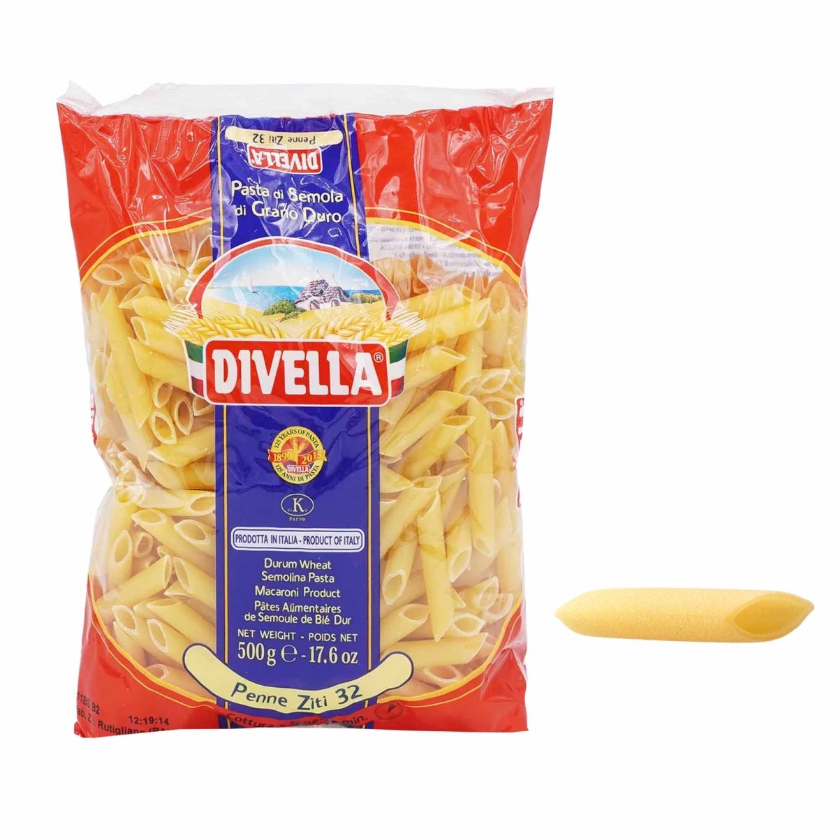 Divella Penne Ziti n° 32 500g - italienisch - einkaufen.de