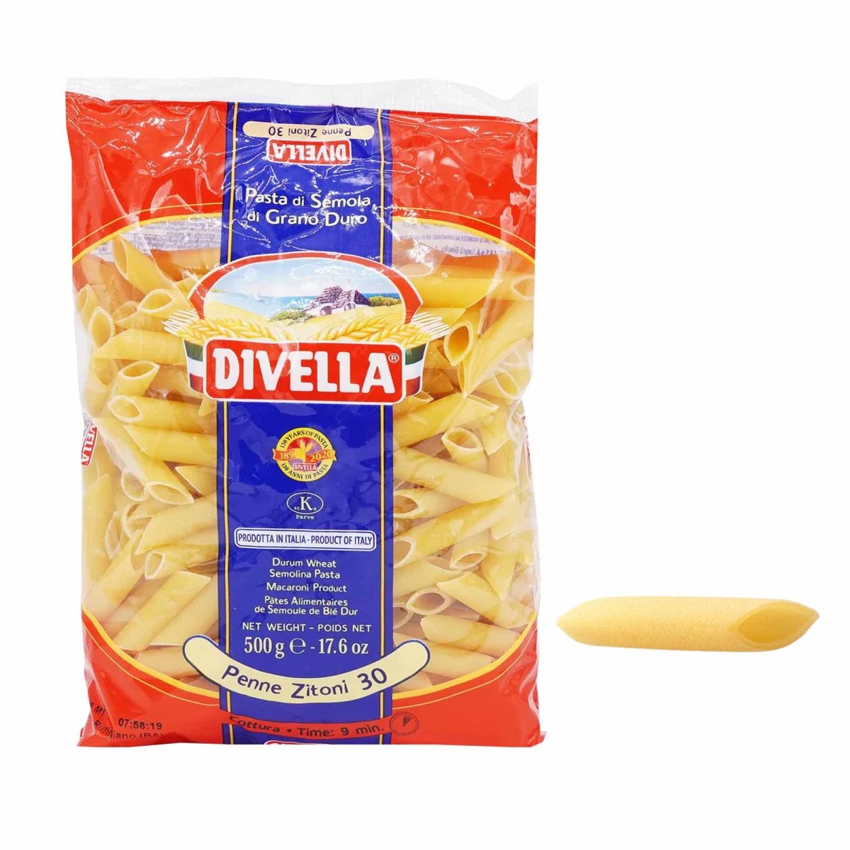 Divella Penne Zitoni n° 30 500g - italienisch - einkaufen.de