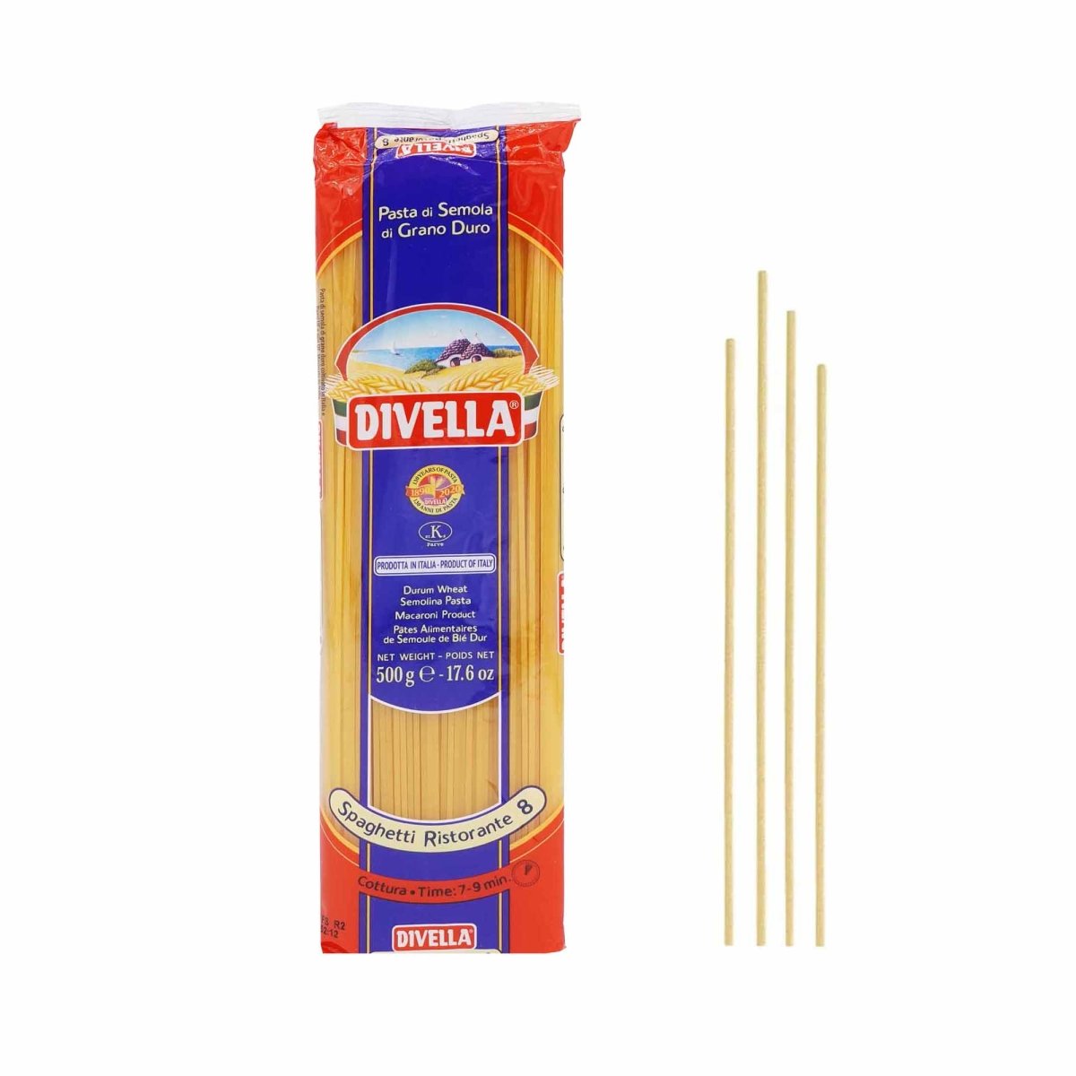 Divella Spaghetti Ristorante n° 8 500g - italienisch - einkaufen.de