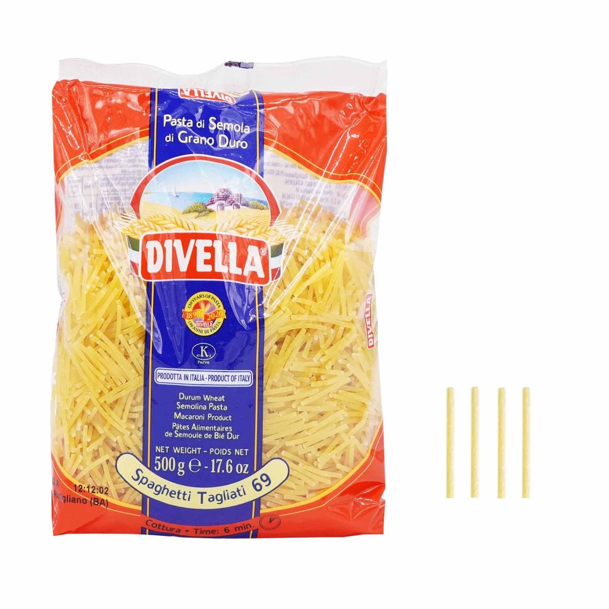 Divella Spaghetti Tagliati n° 69 500g - italienisch - einkaufen.de