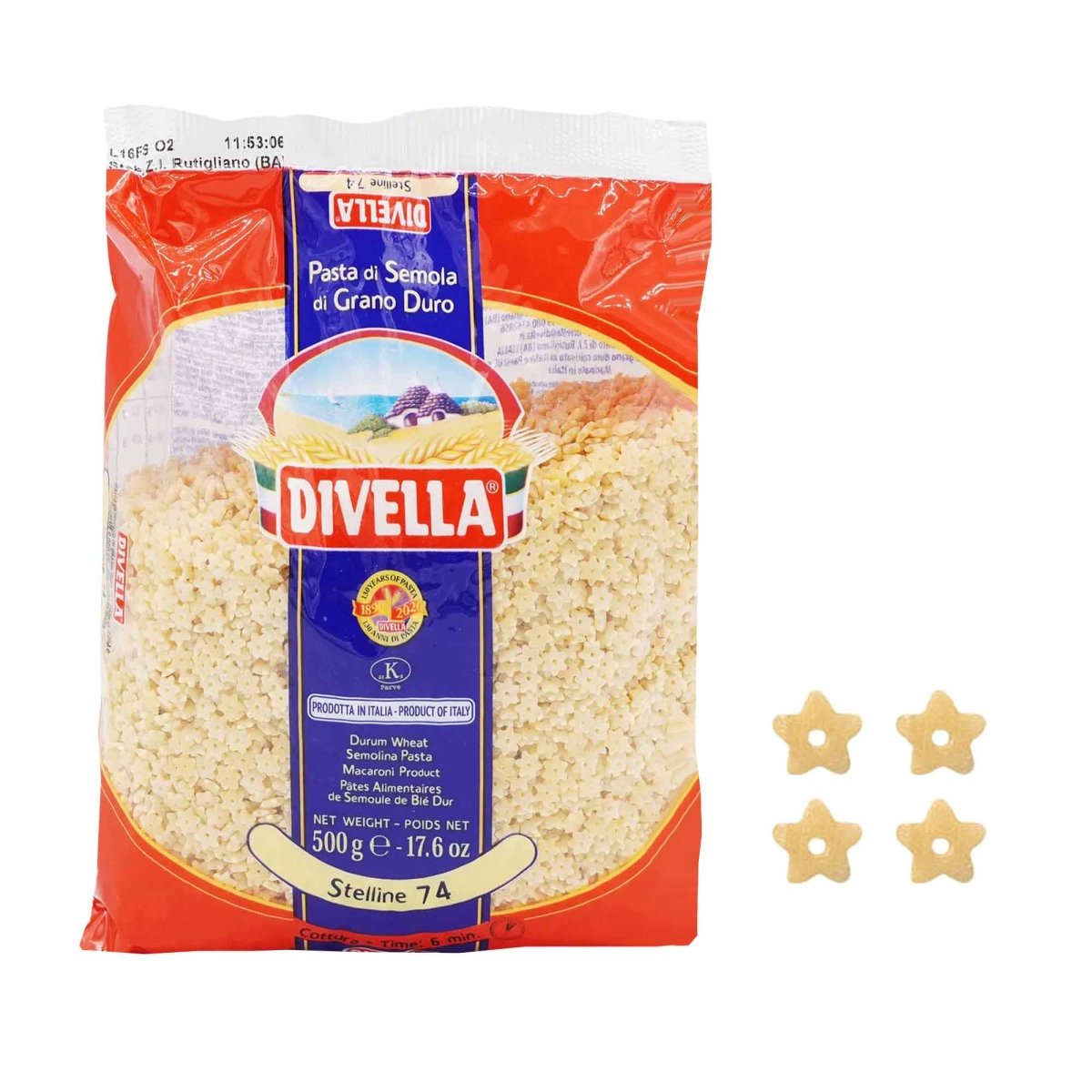Divella Stelline n° 74 500g - italienisch - einkaufen.de