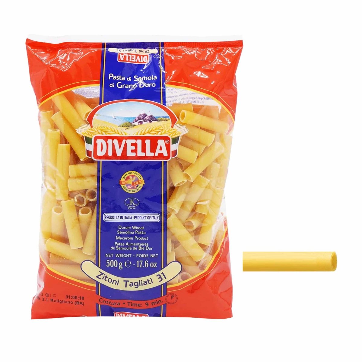 Divella Zitoni Tagliati n° 31 500g - italienisch - einkaufen.de