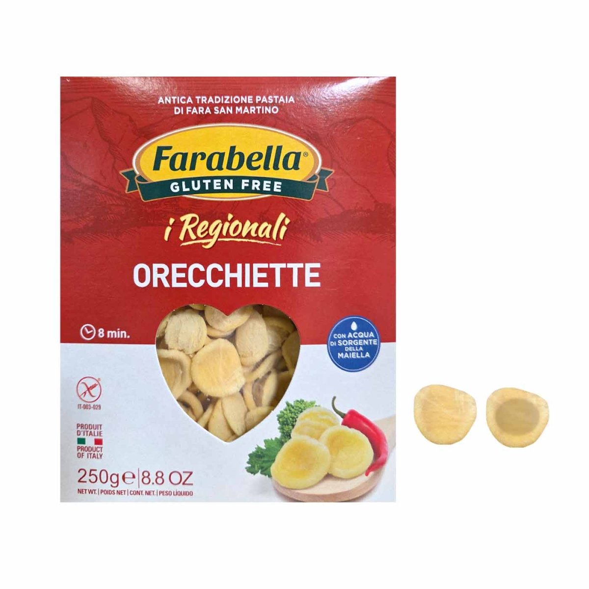 Farabella Pasta Orecchiette senza glutine 250g - italienisch - einkaufen.de