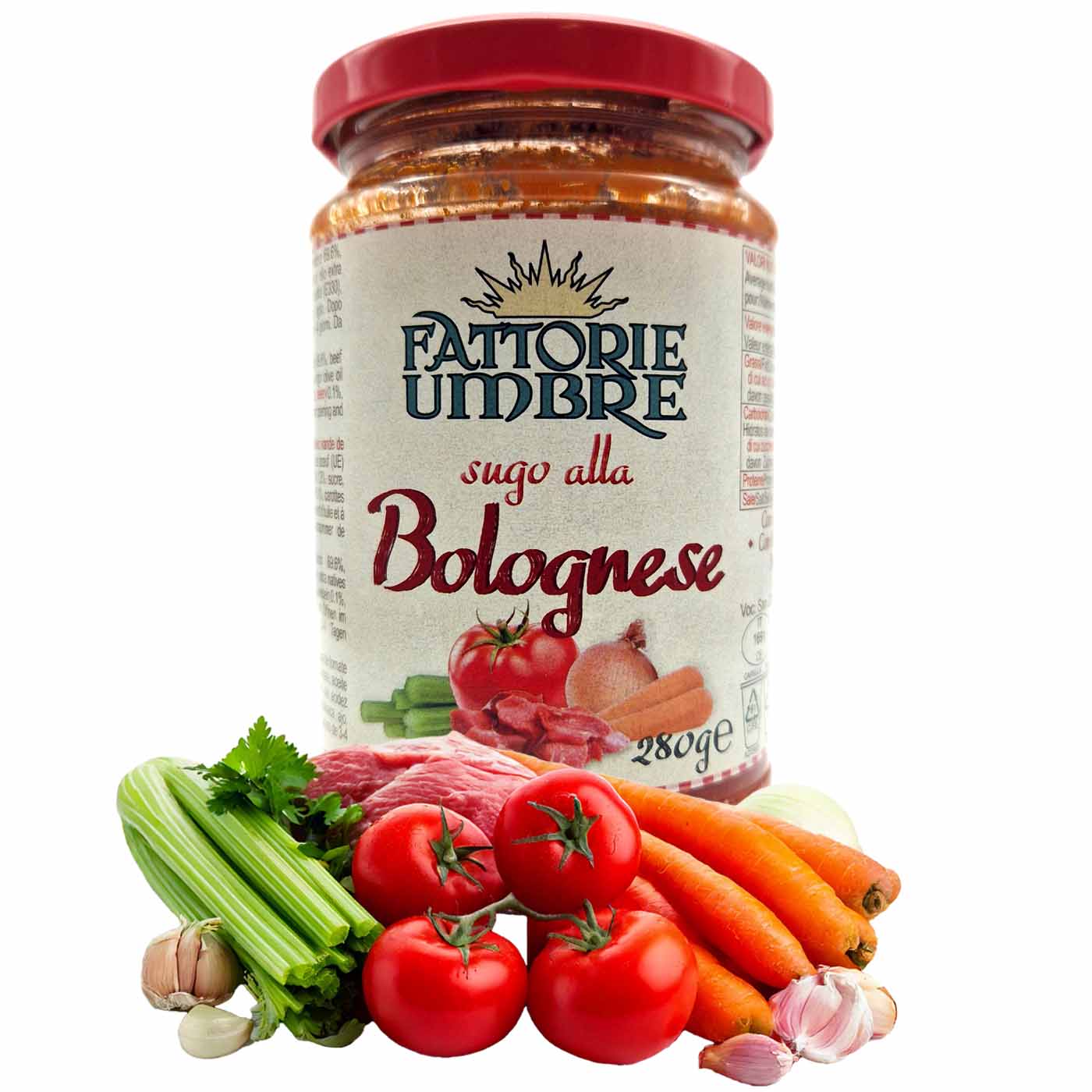 Fattorie Umbre sugo alla Bolognese 280g - italienisch - einkaufen.de
