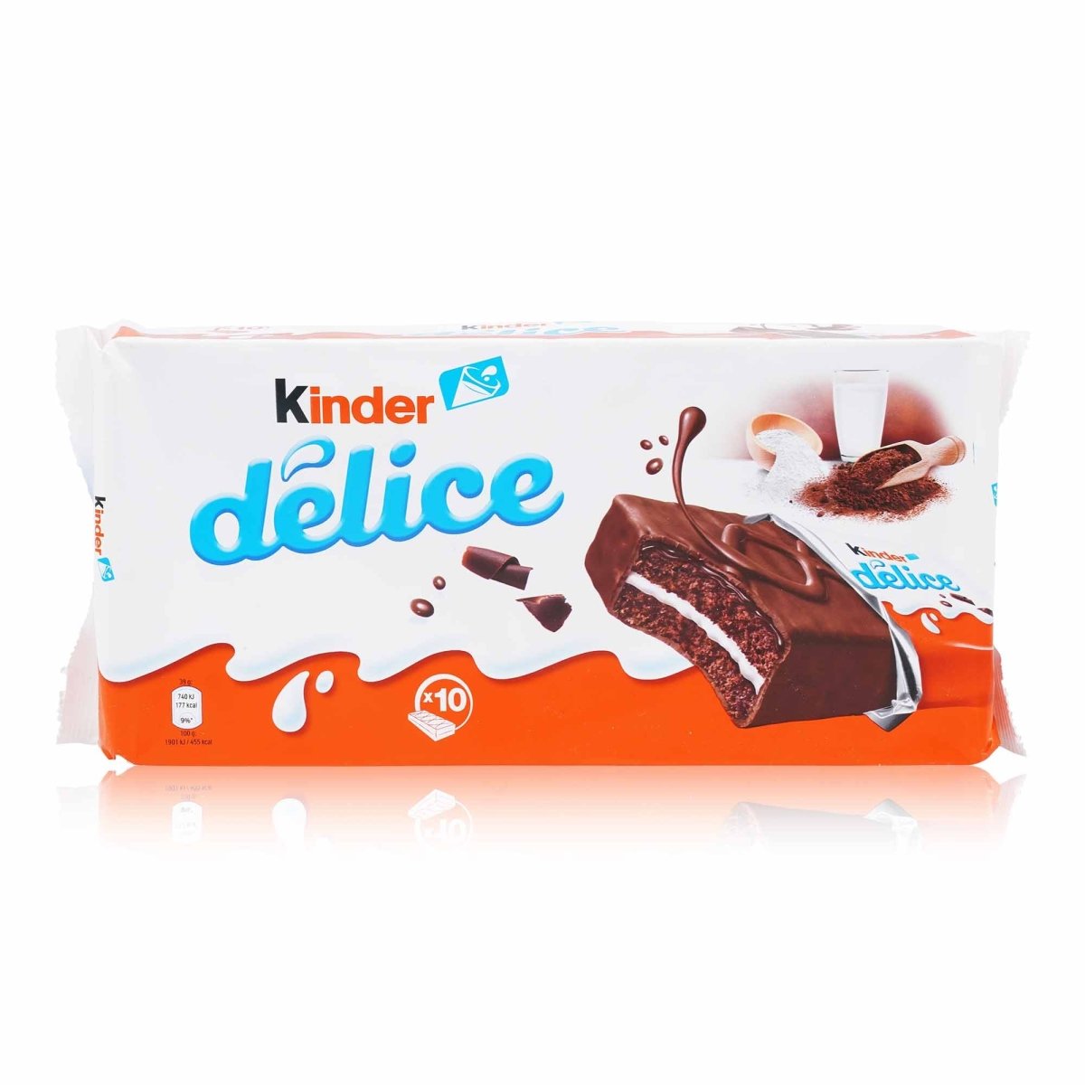 FERRERO KINDER Delice – Frühstückskuchen Delice - 0,390kg - italienisch - einkaufen.de