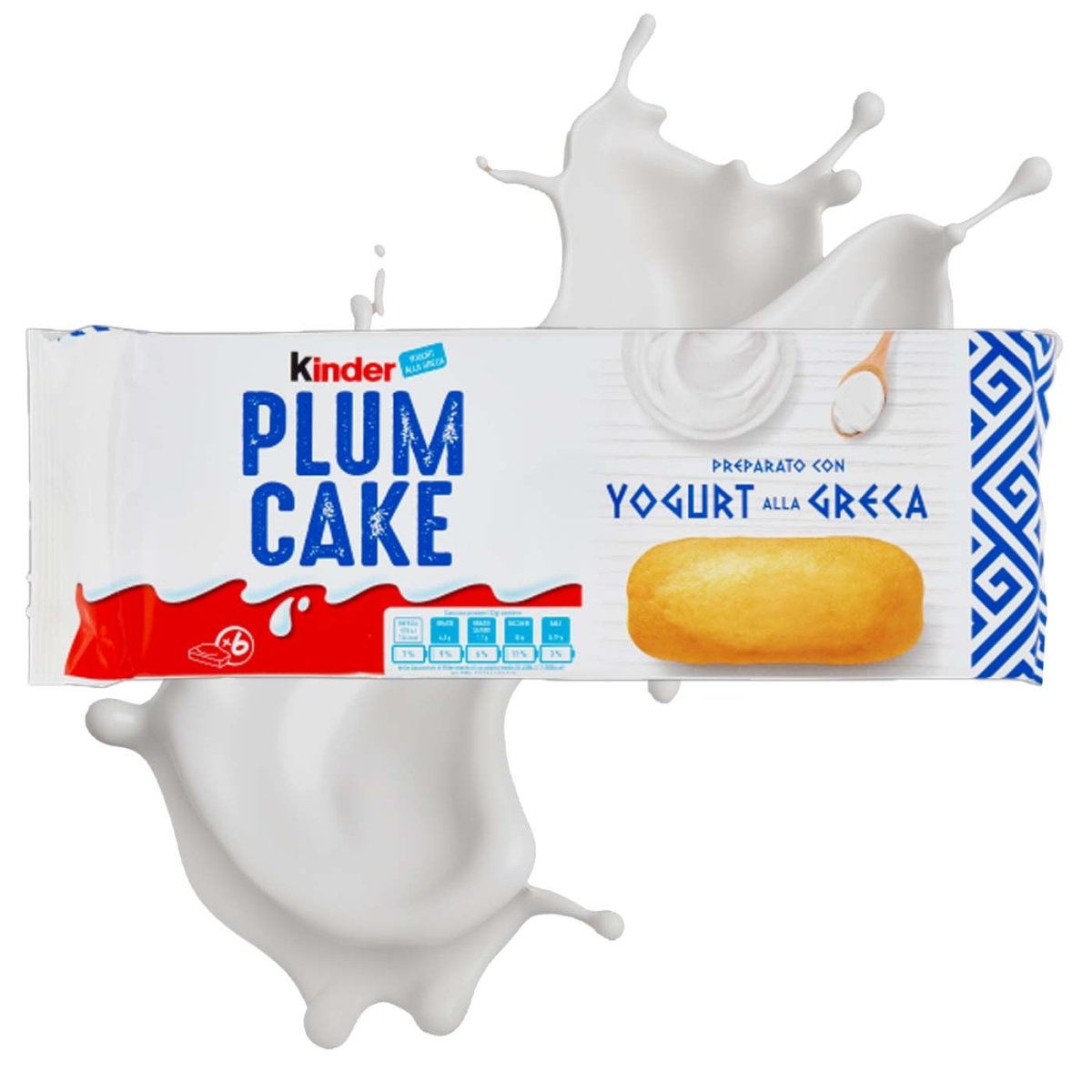 Ferrero Kinder Plumcake yogurt greco 192g - italienisch - einkaufen.de