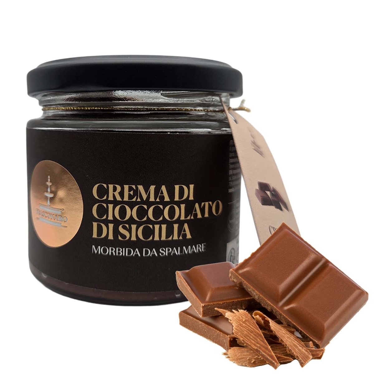 Fiasconaro Crema di Cioccolato di Sicilia da spalmare 180g - italienisch - einkaufen.de