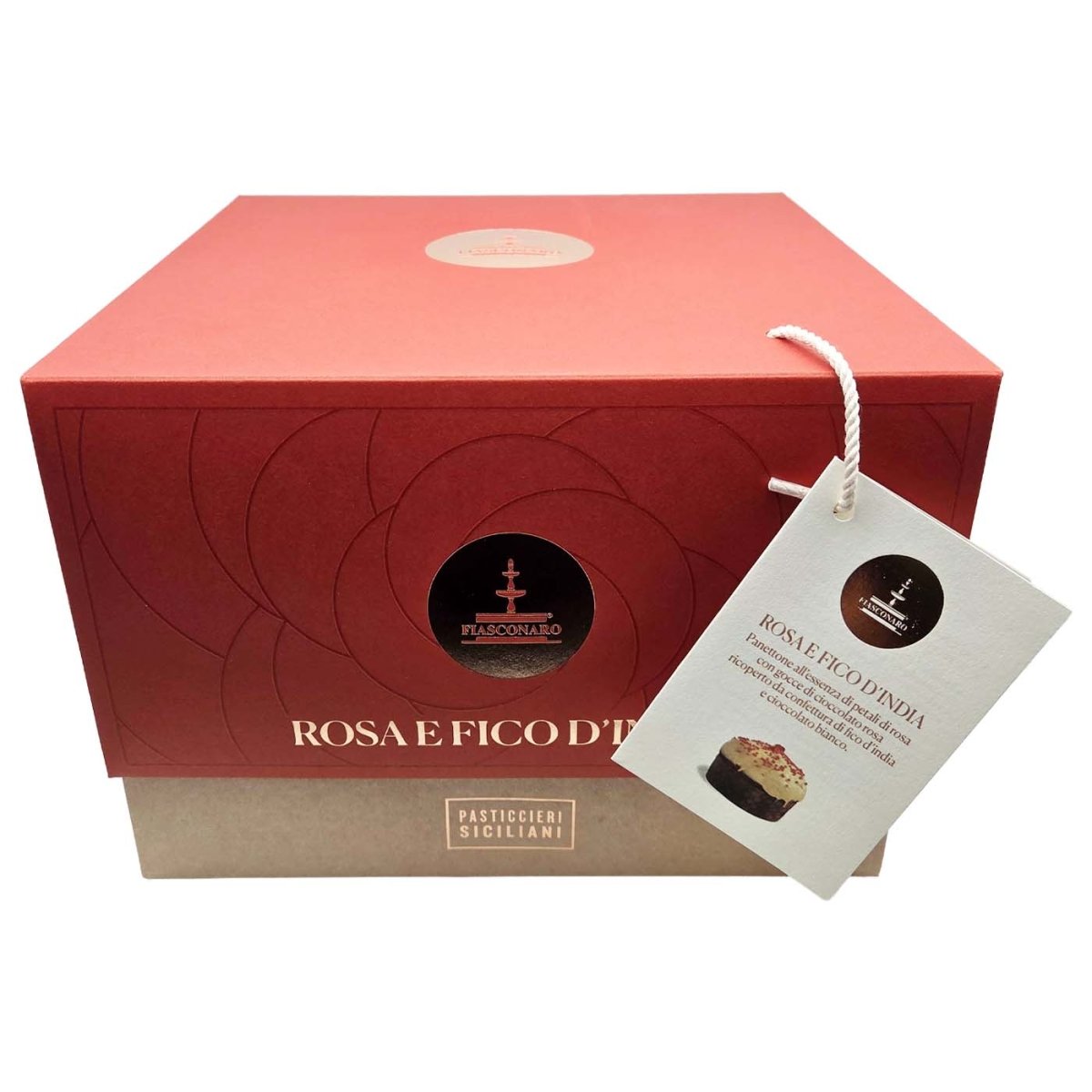 Fiasconaro Panettone Rosa e Fico d’India 1000g - italienisch - einkaufen.de