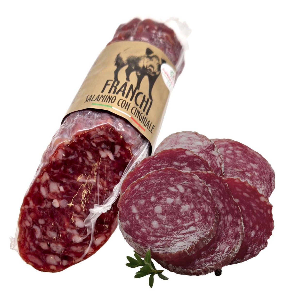 Franchi Salumi Salamino con Cinghiale 200g - italienisch - einkaufen.de