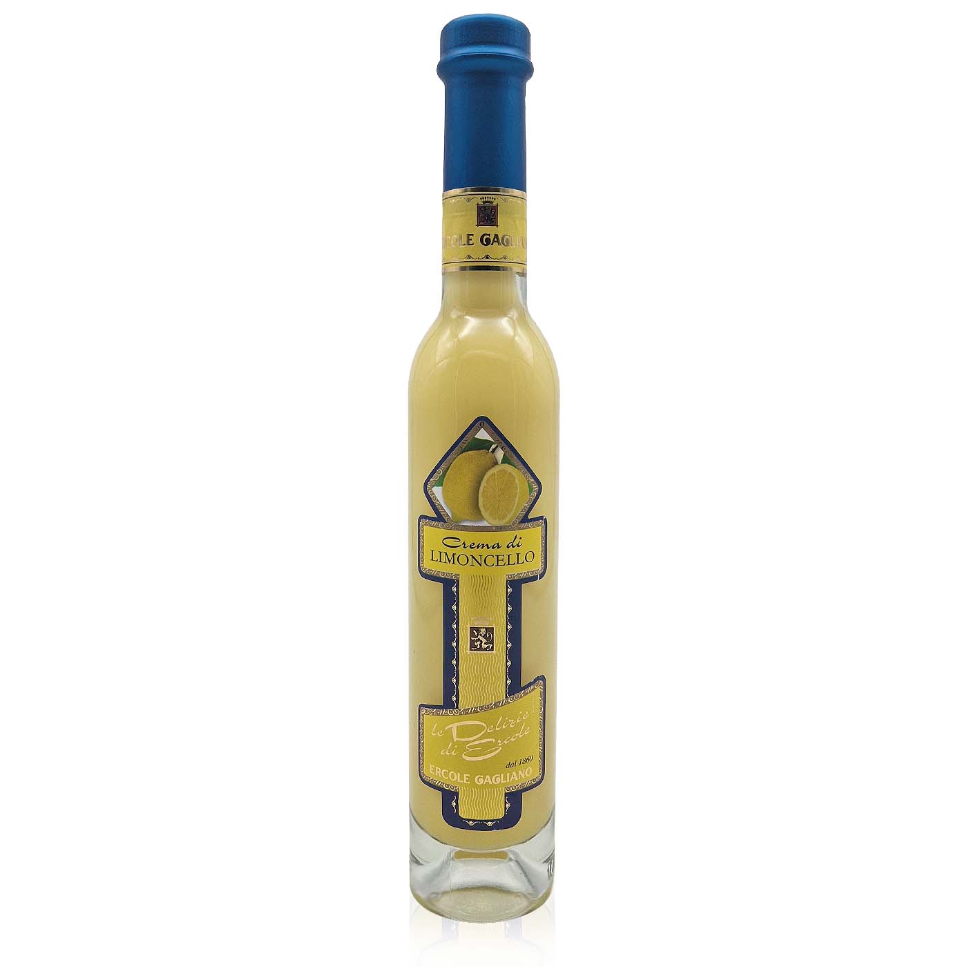 GAGLIANO Liquore crema di Limoncello - Zitronen - Cremelikör - 0,2l - italienisch - einkaufen.de