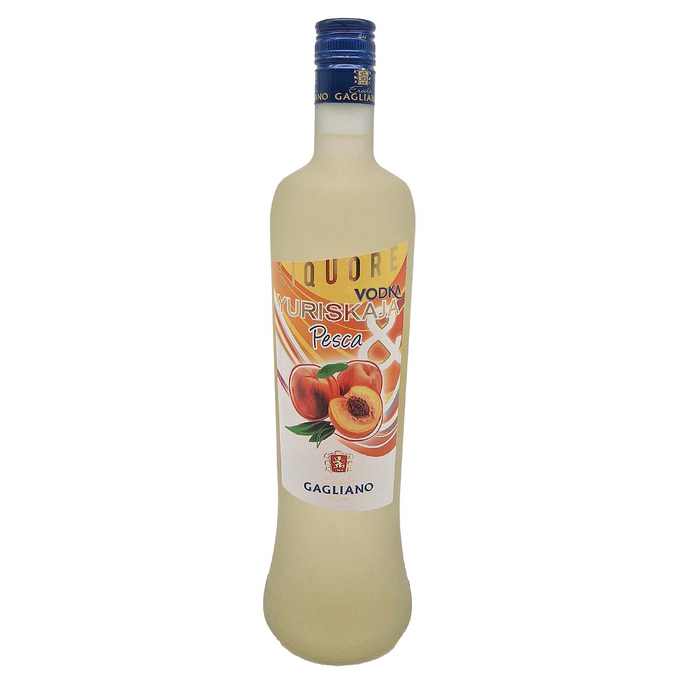 GAGLIANO Liquore Vodka Yuriskaja Pesca - Likör auf Wodkabasis Pfirsisch - 0,7l - italienisch - einkaufen.de