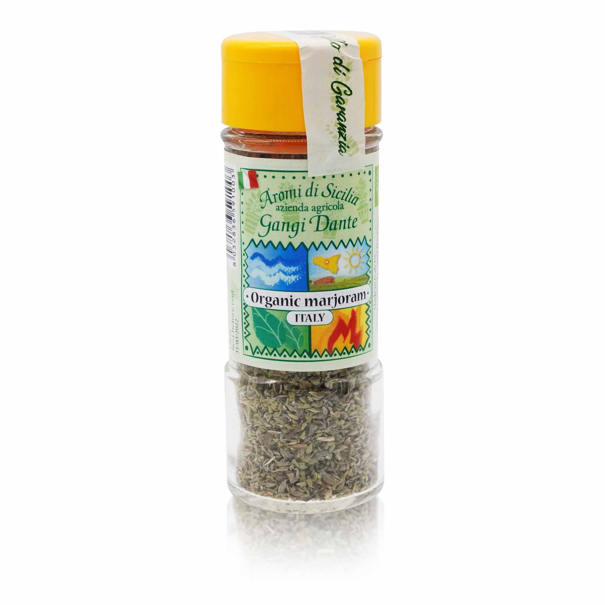 GANGI Maggiorana a foglie BIO – Majoran gerebelt BIO - 0,010kg - italienisch - einkaufen.de