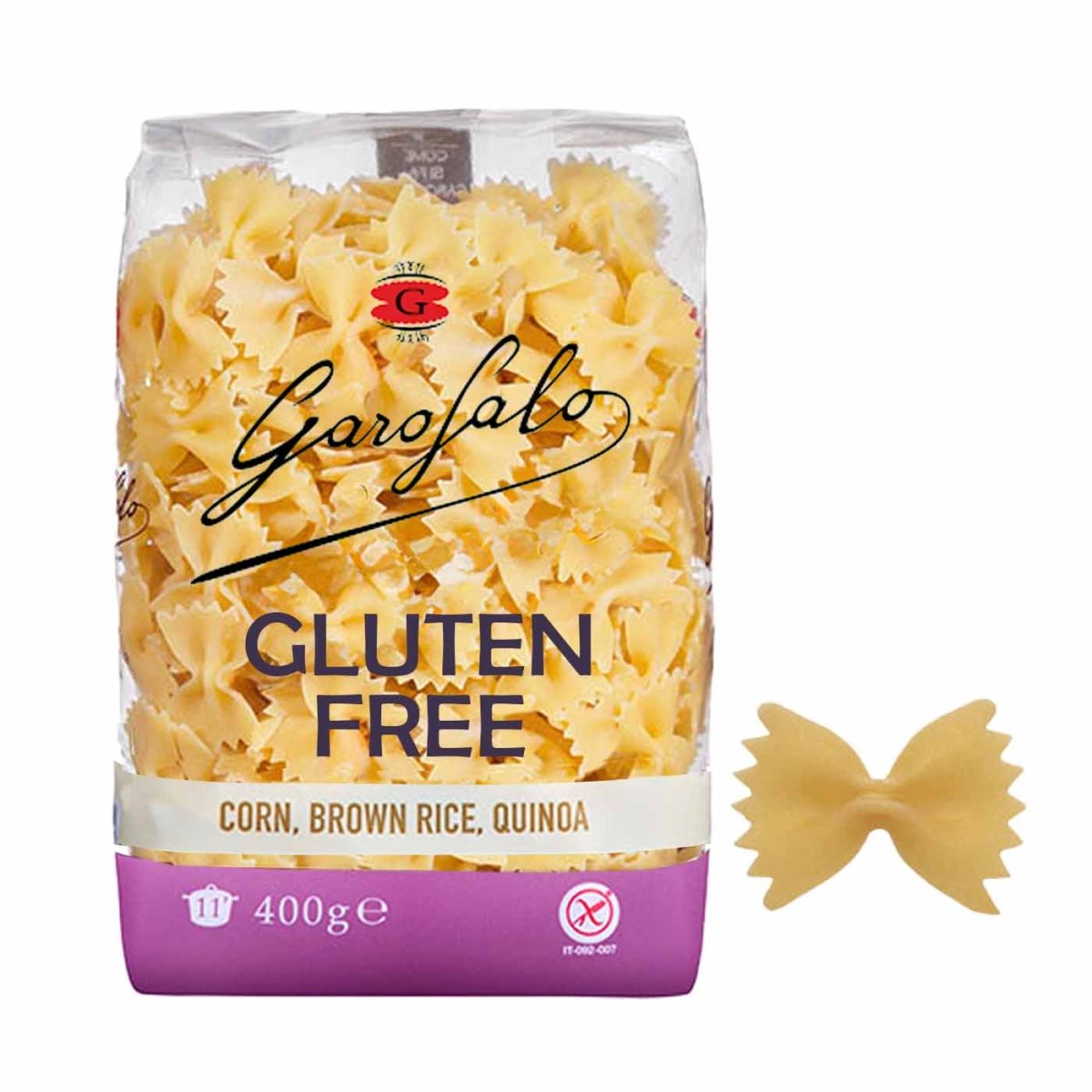 Garofalo Farfalle senza glutine 400g - italienisch - einkaufen.de