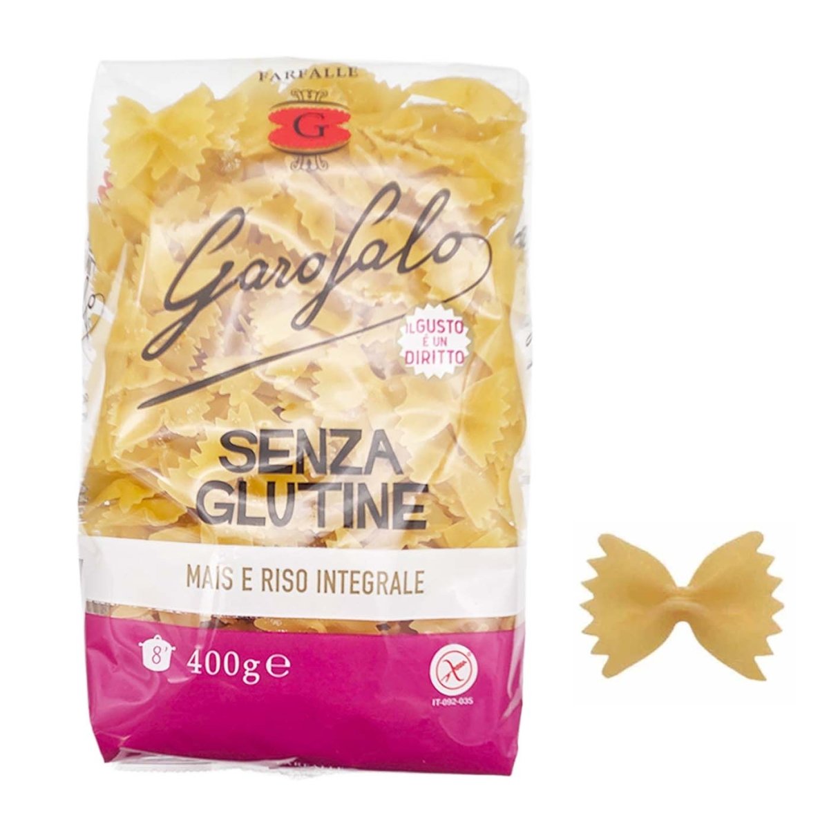 Garofalo Farfalle senza glutine 400g - italienisch - einkaufen.de