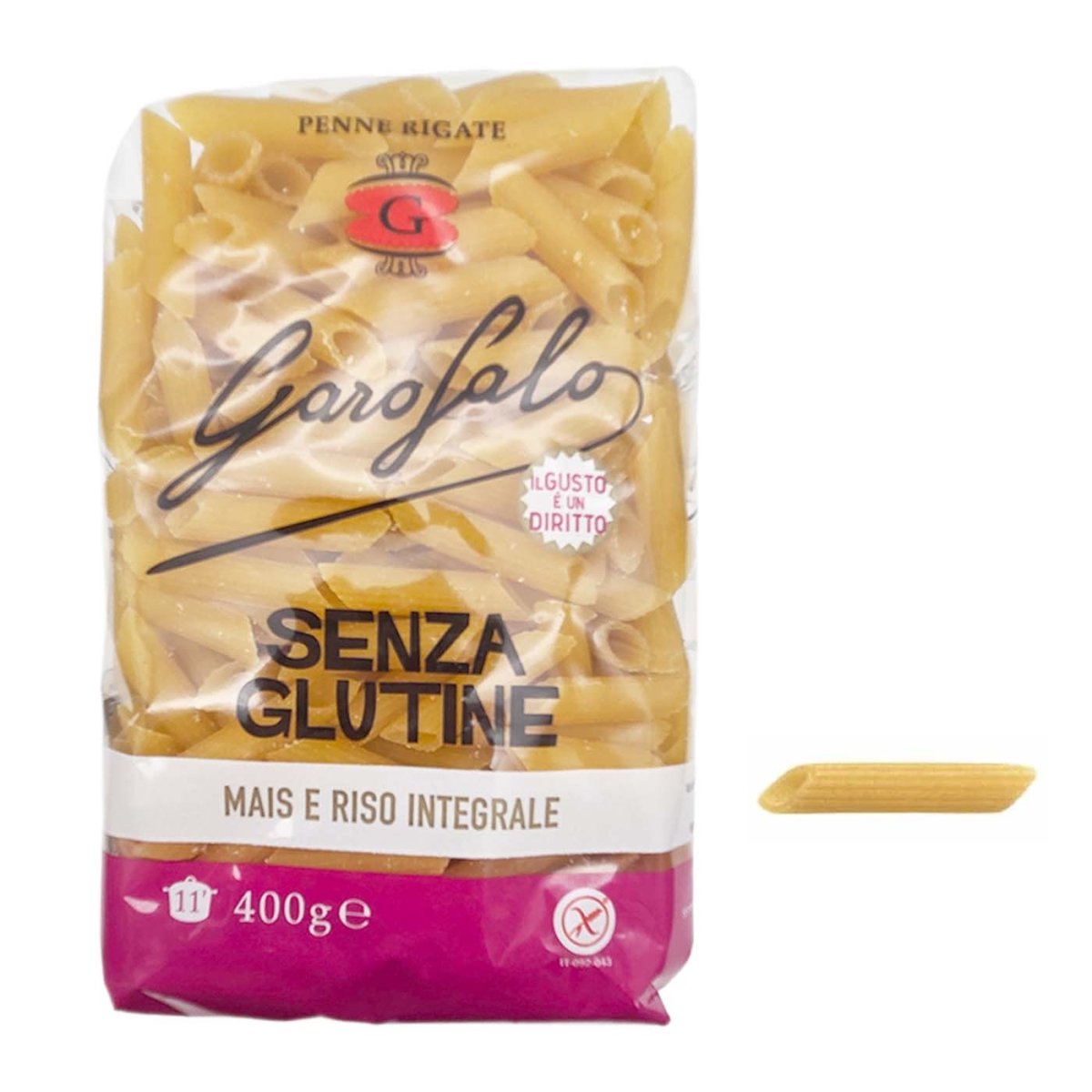 Garofalo Penne rigate senza glutine 400g - italienisch - einkaufen.de