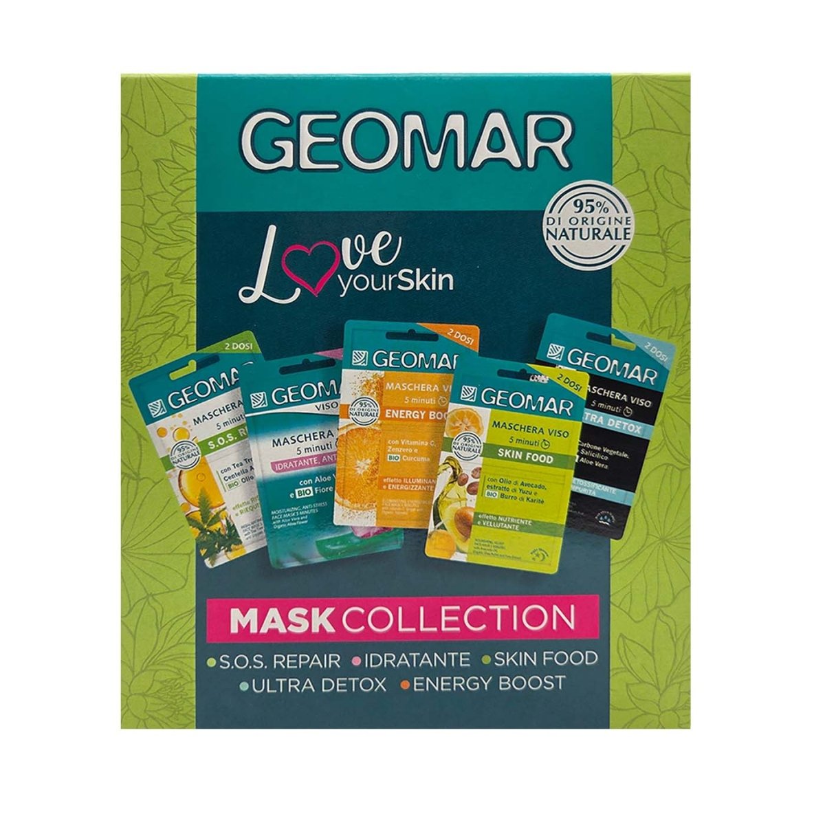 Geomar Love your Skin Box Mask Collection 10 x 7,5ml - italienisch - einkaufen.de