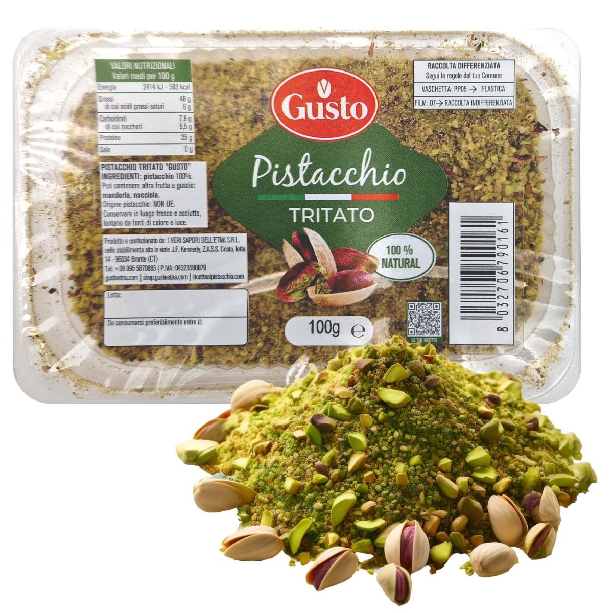 Gusto Pistacchio Tritato 100g - italienisch - einkaufen.de