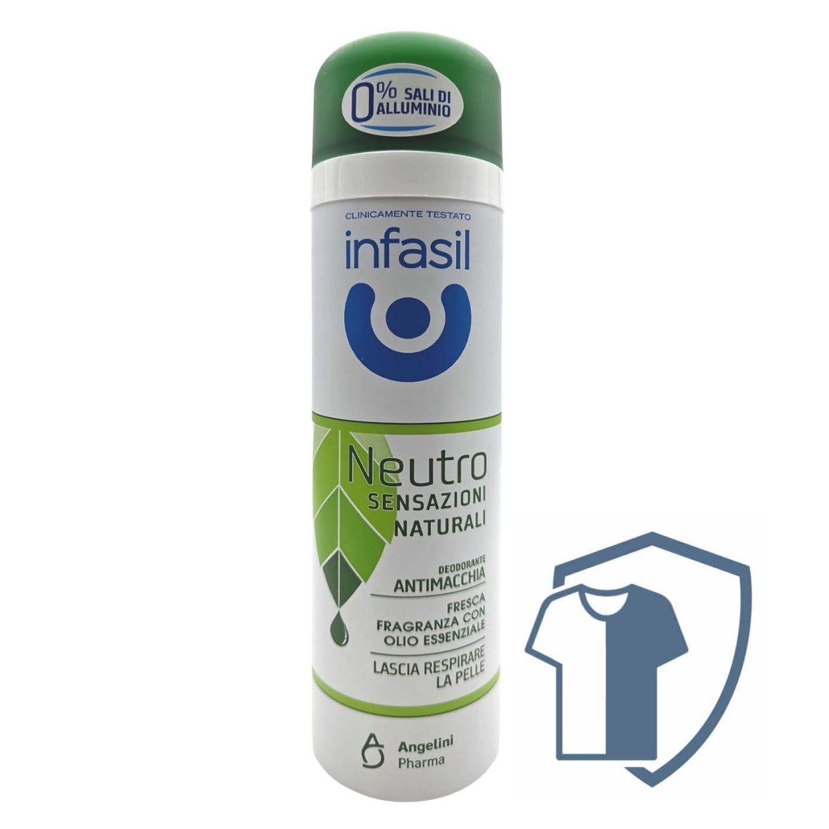 Infasil Neutro Sensazioni Naturali Olio Essenziale Deodorante Spray 150 ml - italienisch - einkaufen.de