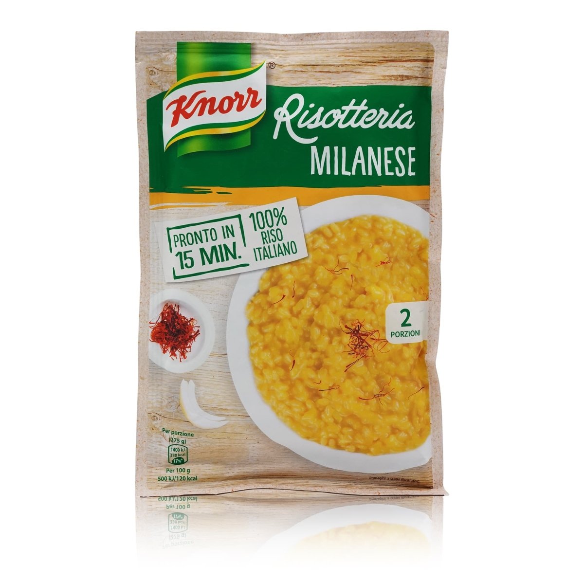 KNORR Risotto Milanese – Risotto Mailänder Art - 0,175kg - italienisch - einkaufen.de