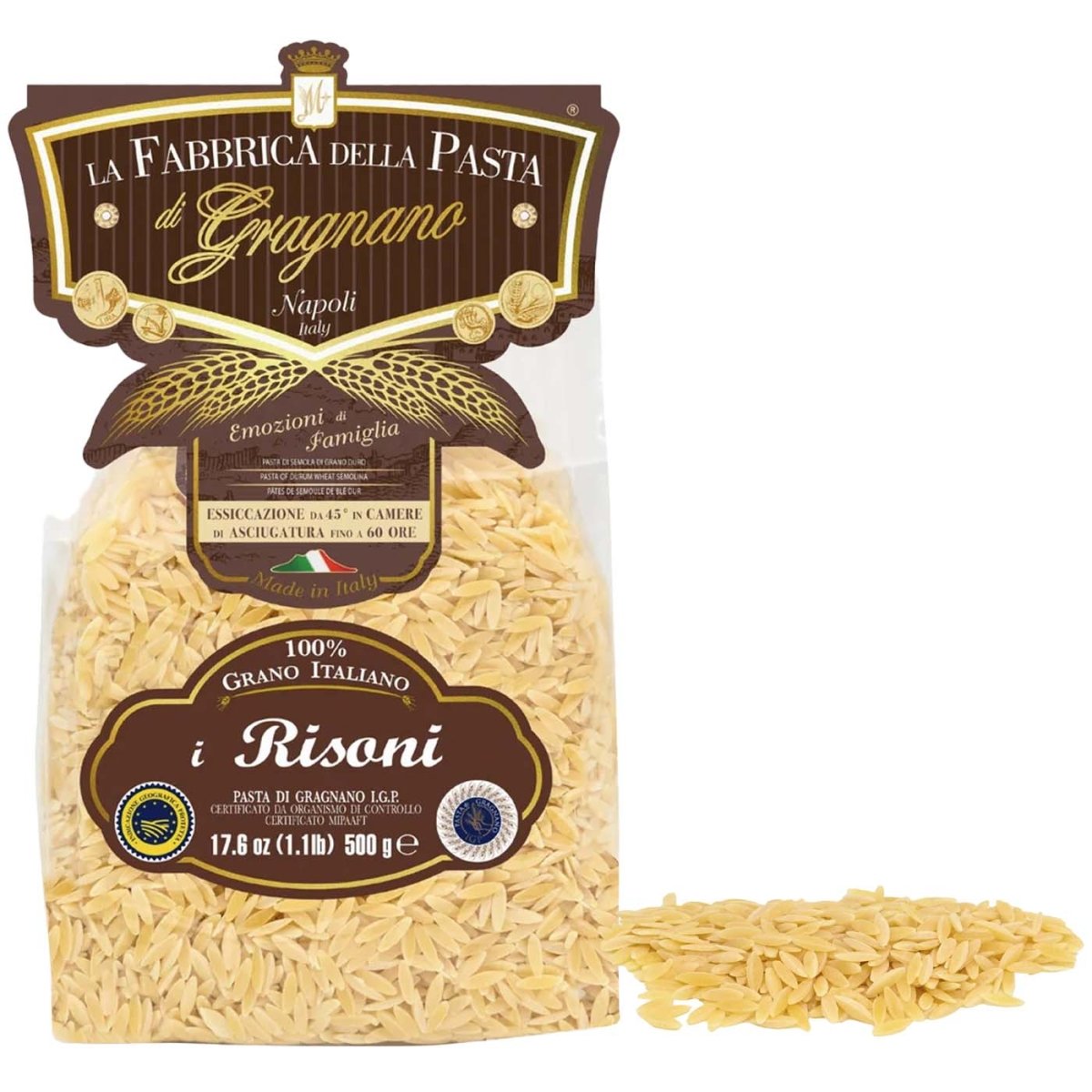 La Fabbrica della Pasta di Gragnano i Risoni 500g - italienisch - einkaufen.de