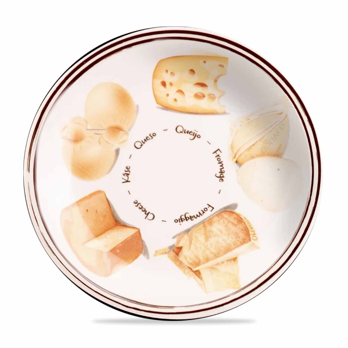 La Fabbrica della Pasta Piatto in ceramica Decoro Formaaggi 27 cm - italienisch - einkaufen.de