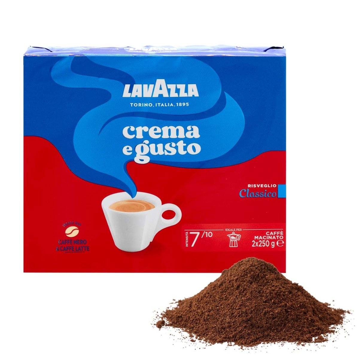 Lavazza Crema e Gusto Classico 2x 250g - italienisch - einkaufen.de