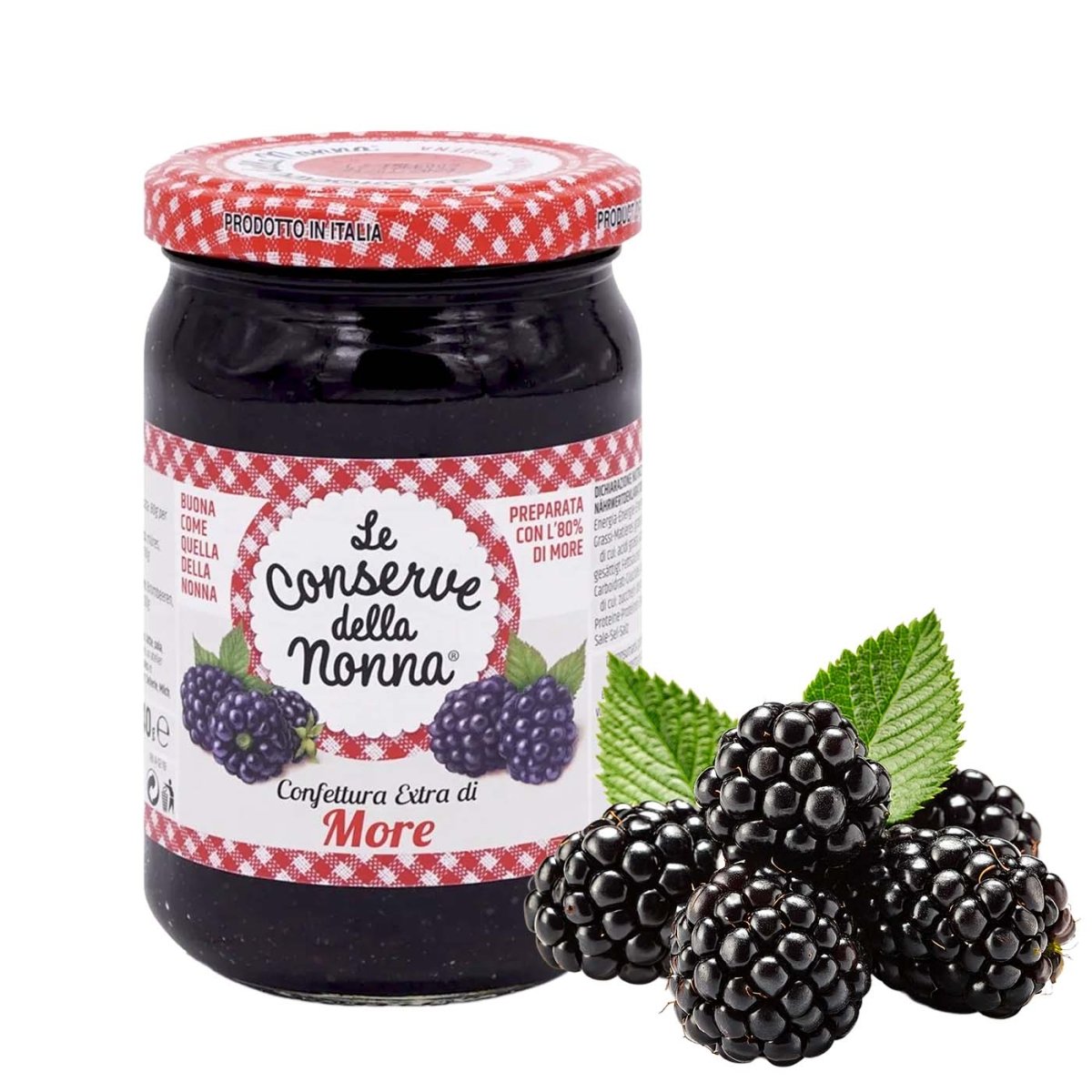 Le Conserve Della Nonna Confettura Extra di More 330g - italienisch - einkaufen.de