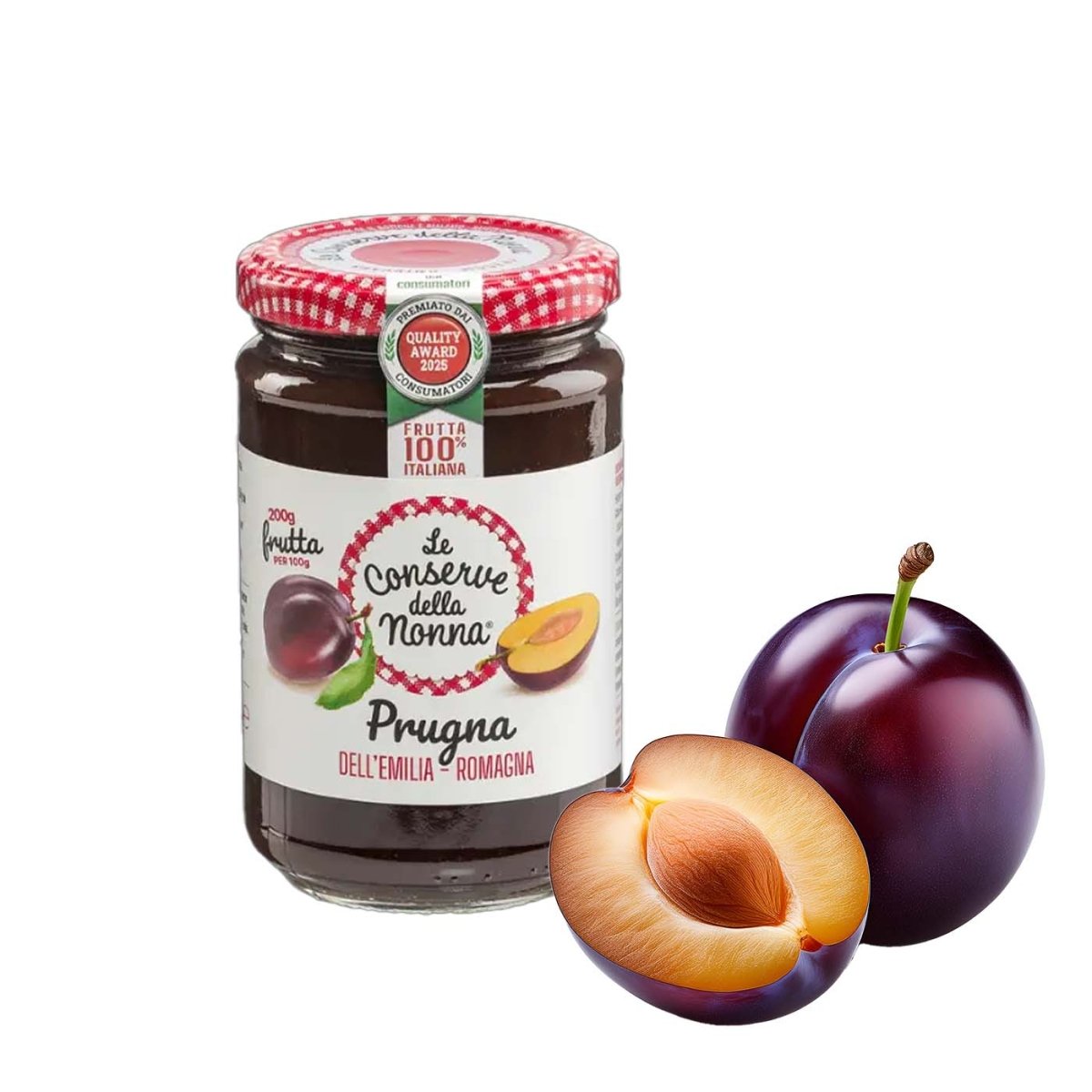Le Conserve Della Nonna Confettura Prugna tipo Modena 340g - italienisch - einkaufen.de