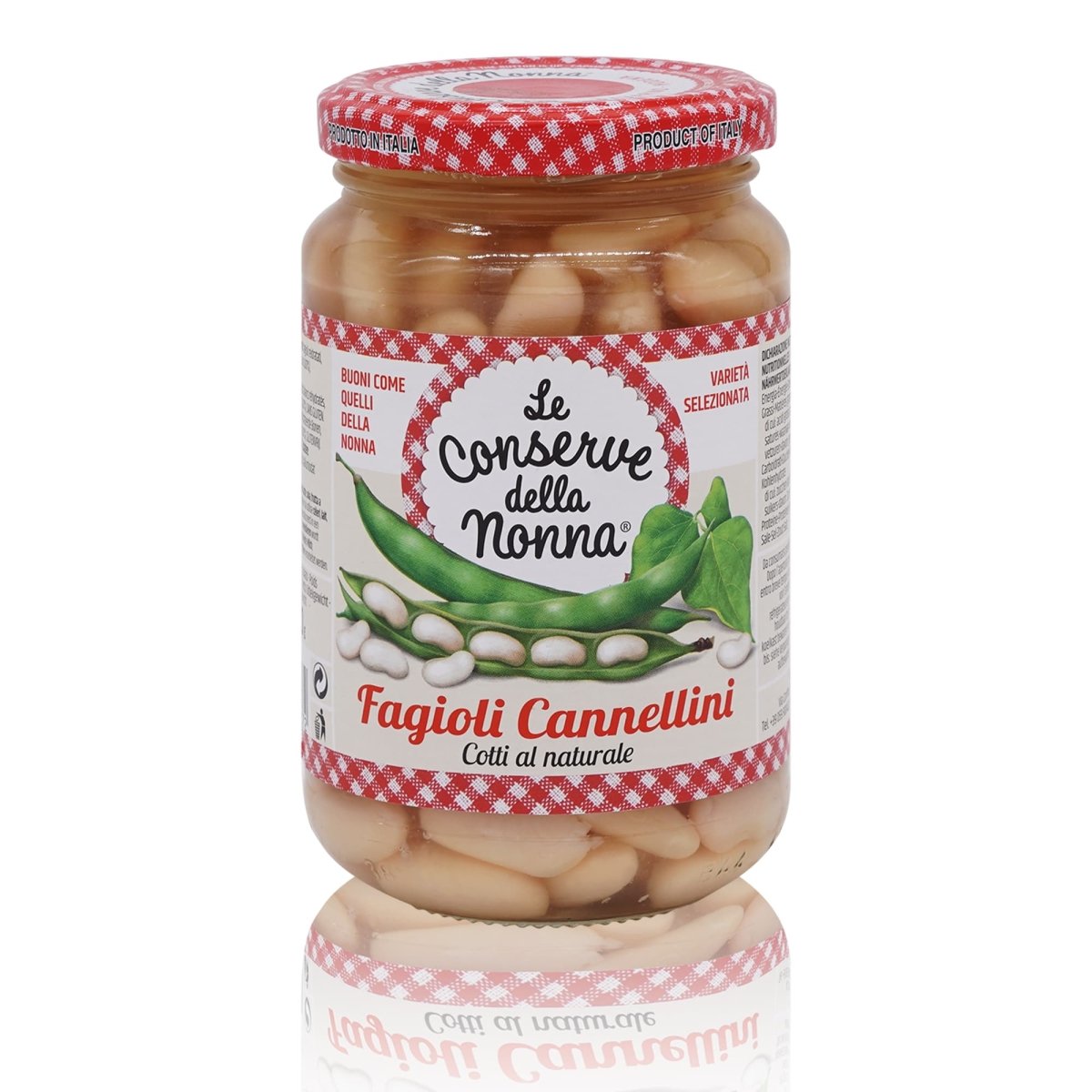 LE CONSERVE DELLA NONNA Fagioli Cannellini – Bohnen Cannellini - 0,360kg - italienisch - einkaufen.de