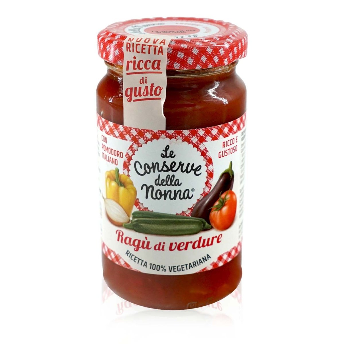 LE CONSERVE DELLA NONNA Ragù di verdure - Tomatensauce mit Gemüse - 0,19kg - italienisch - einkaufen.de