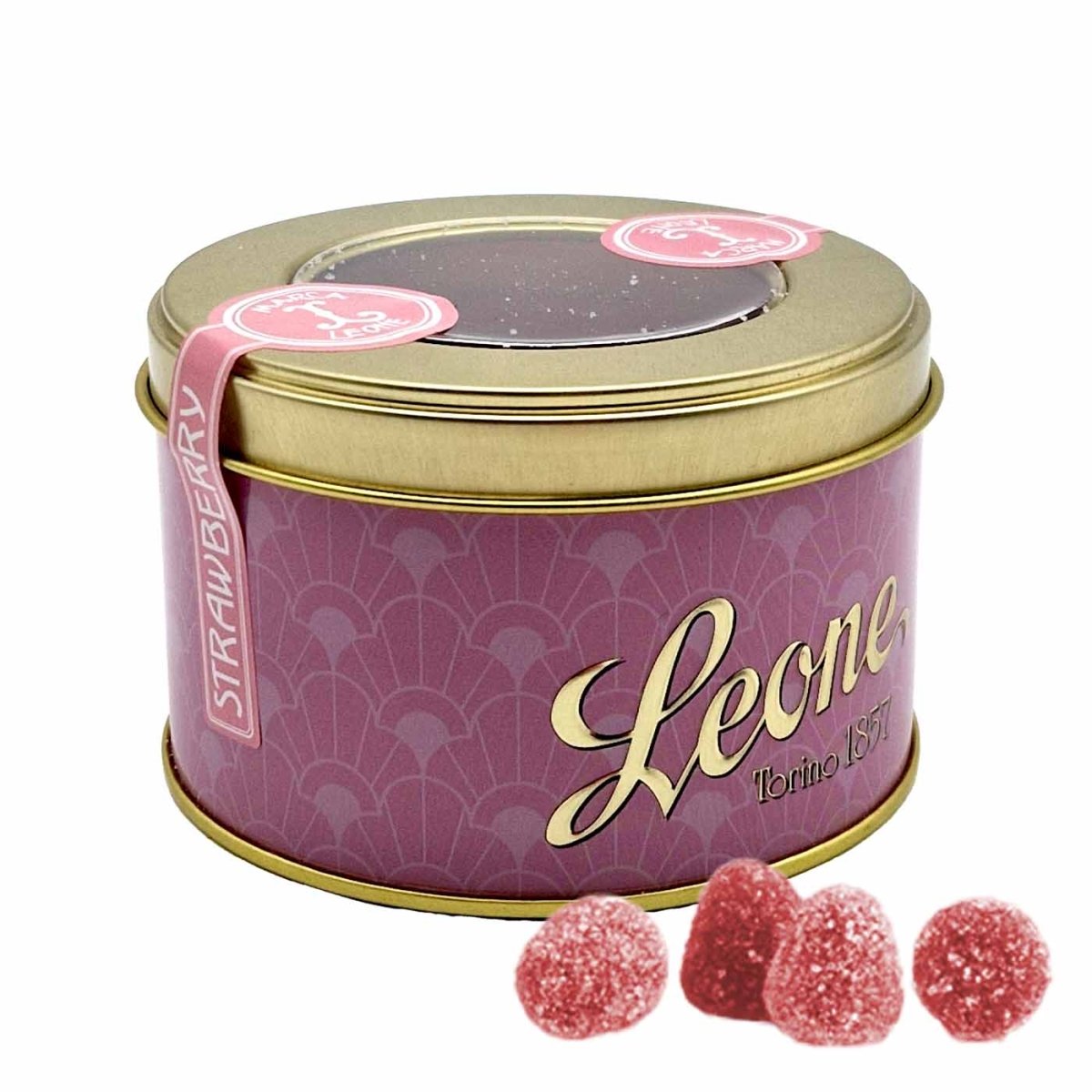 Leone Caramelle Gelantine di Frutta alla Fragola 150g - italienisch - einkaufen.de