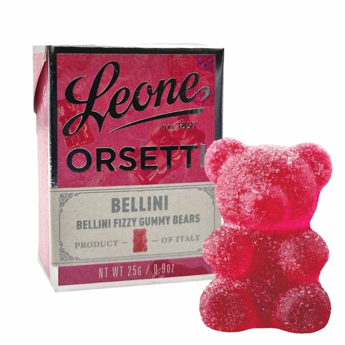 Leone Orsetti Bellini Fizzy Gummy Bears 25g - italienisch - einkaufen.de
