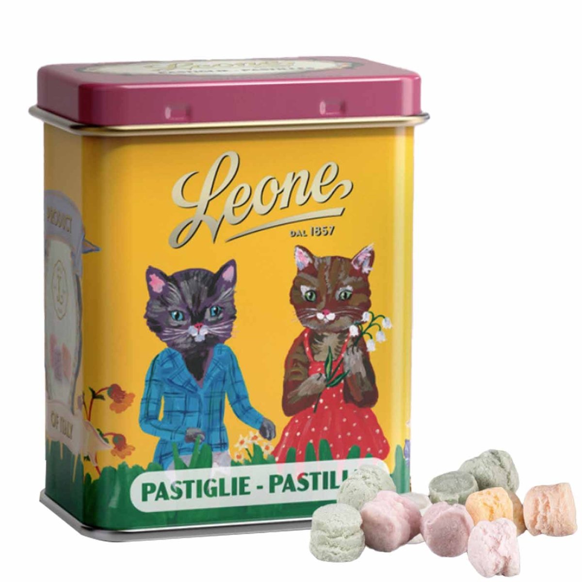 Leone Pastiglie Miste Dissetanti Nathalie Lété Collection gelb 30g - italienisch - einkaufen.de