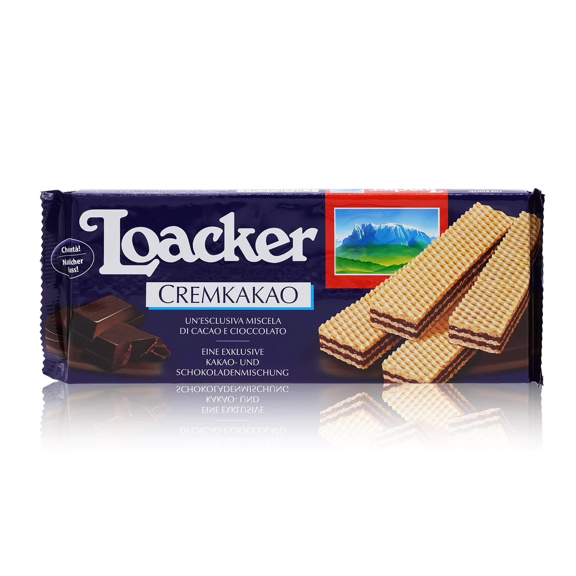 LOACKER Wafers con crema al cacao – Waffeln mit Kakaocreme - 0,175kg - italienisch - einkaufen.de