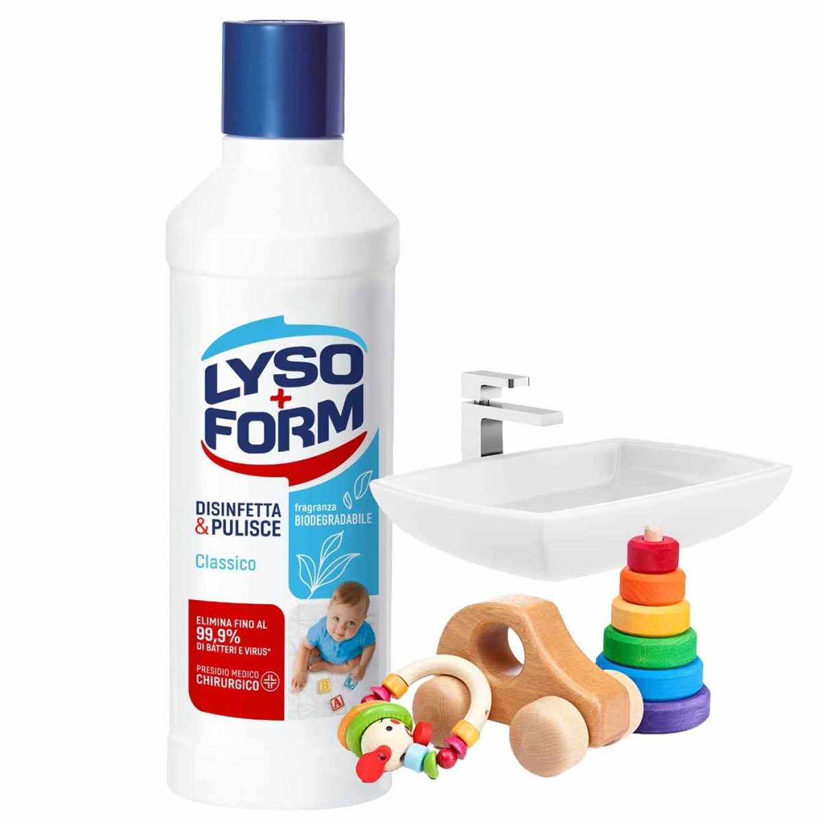 Lysoform Disinfetta & Pulisce Freschezza Alpina 1100ml - italienisch - einkaufen.de