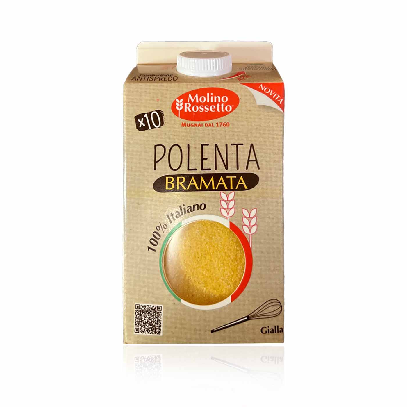 MOLINO ROSSETTO Polenta bramata - Polenta grob - 0,75kg - italienisch - einkaufen.de