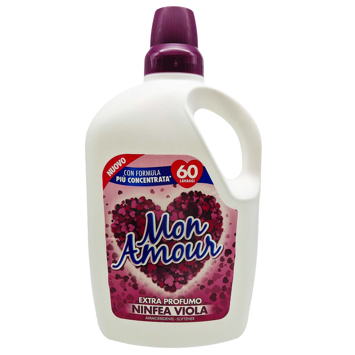 MON AMOUR Ammorbidente Ninfea Viola - Weichspüler Lila Seerose - 3l - italienisch - einkaufen.de
