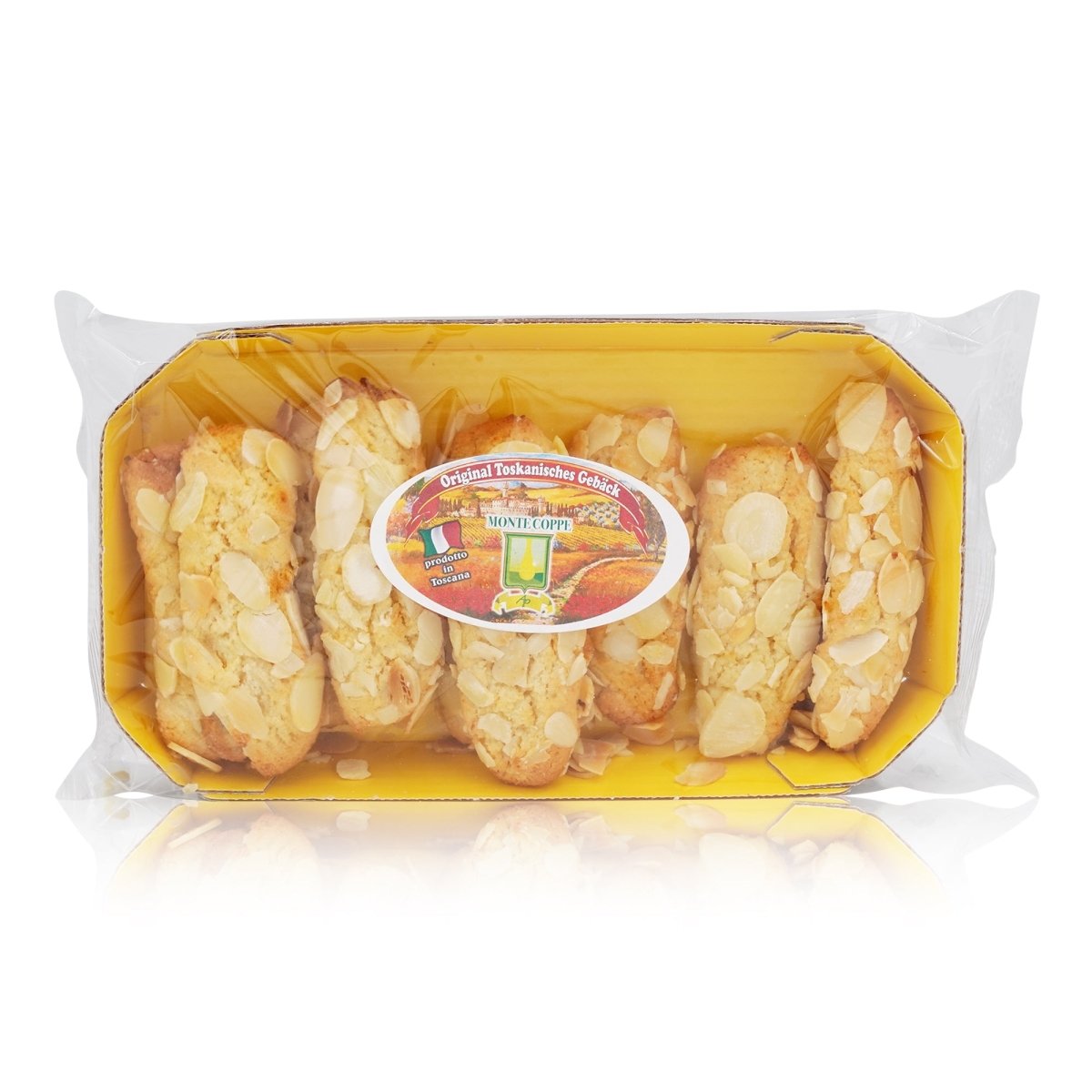 MONTE COPPE Biscotti Mandorla Stick – Mandelgebäck - Stick - 0,200kg - italienisch - einkaufen.de
