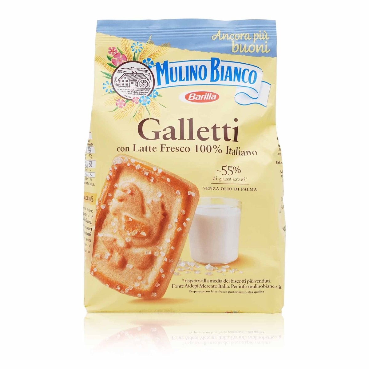 MULINO BIANCO Biscotti Galletti – Kekse Galletti - 0,350kg - italienisch - einkaufen.de