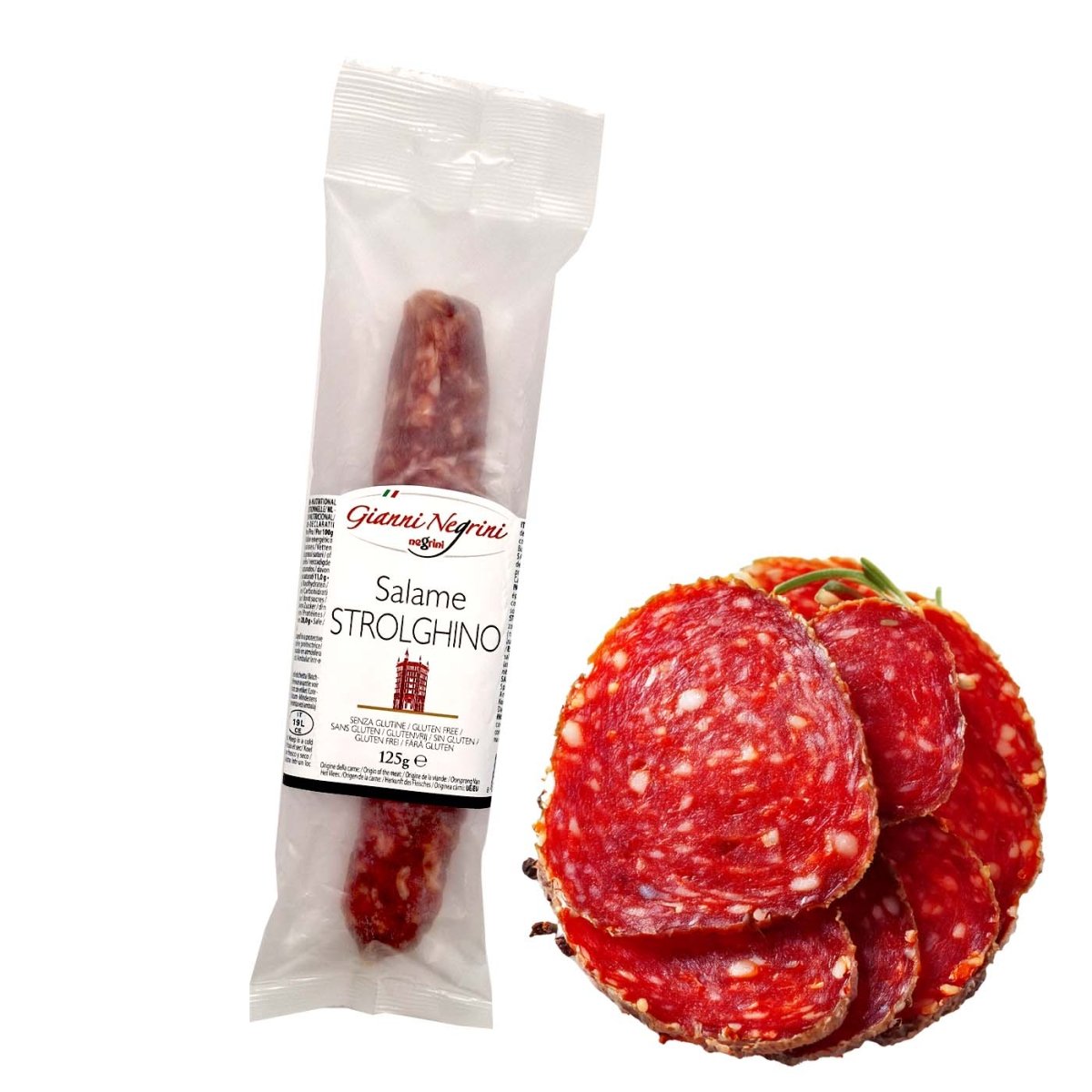 Negrini Salami Strolghino 125g - italienisch - einkaufen.de