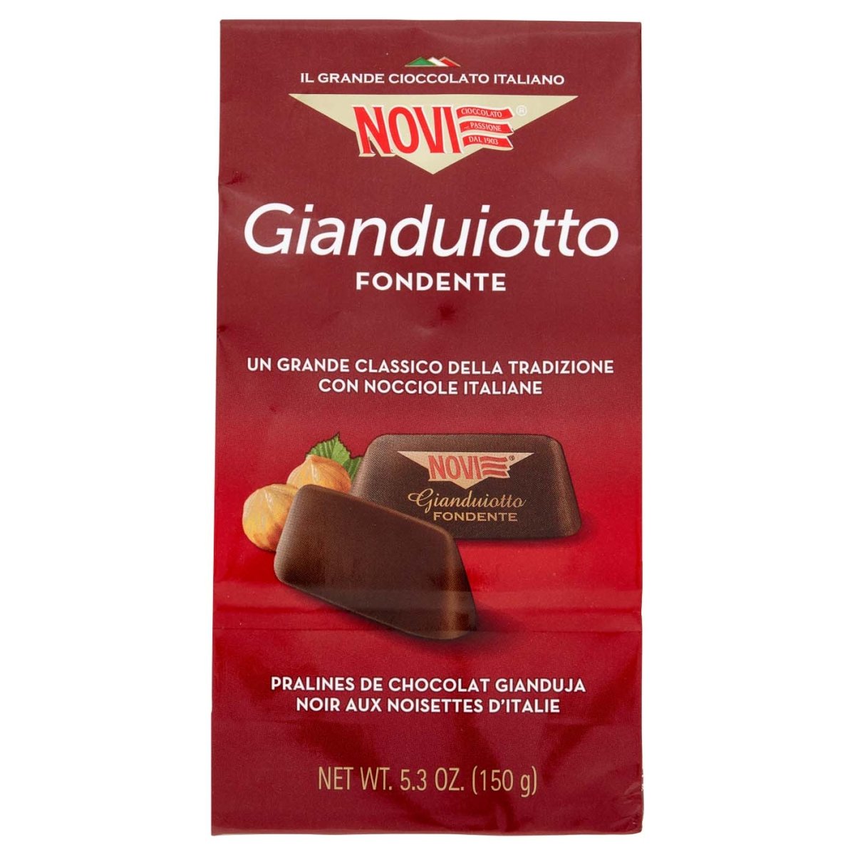 Novi Gianduiotto Fondente 150g - italienisch - einkaufen.de