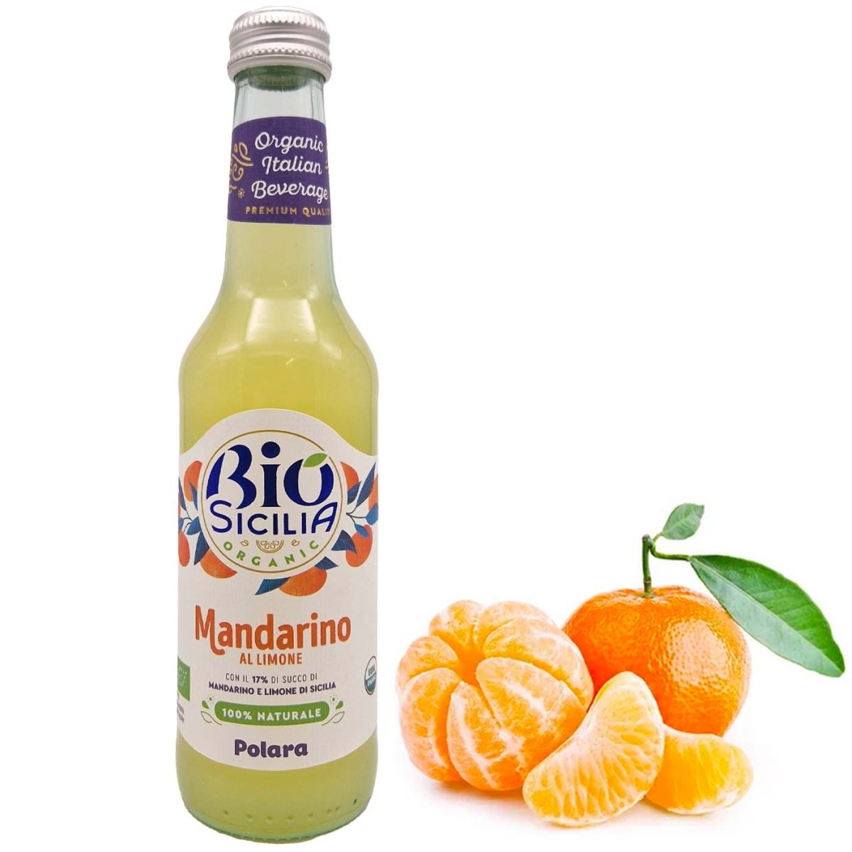 POLARA Mandarino al limone - Mandarine - Zitronensaft - 0,275l - italienisch - einkaufen.de