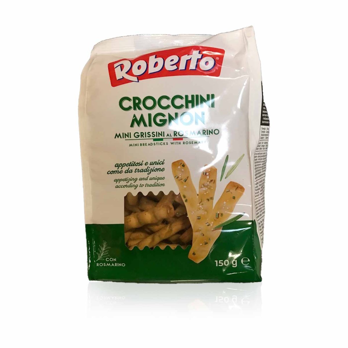 ROBERTO Crocchini mignon Rosmarino - Minigrissini Rosmarin - 0,150kg - italienisch - einkaufen.de