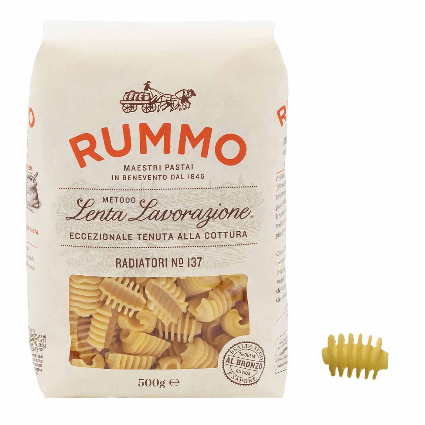 Rummo Radiatori N° 137 500g - italienisch - einkaufen.de