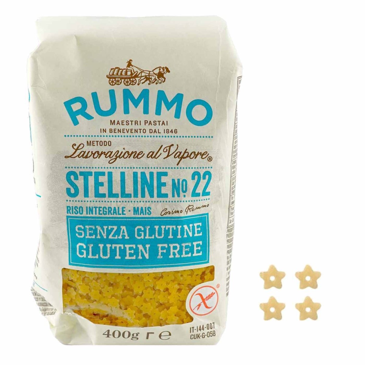 Rummo Stelline n° 22 senza glutine 400g - italienisch - einkaufen.de