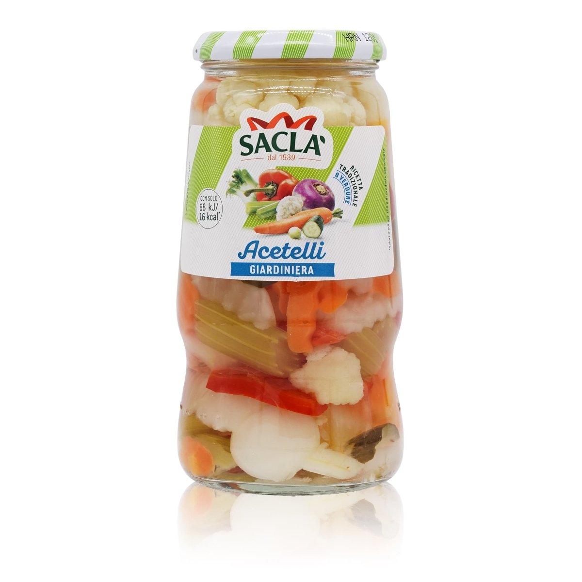 SACLÀ Giardiniera Acetelli – Gemüsemischung in Essig - 0,56kg - italienisch - einkaufen.de