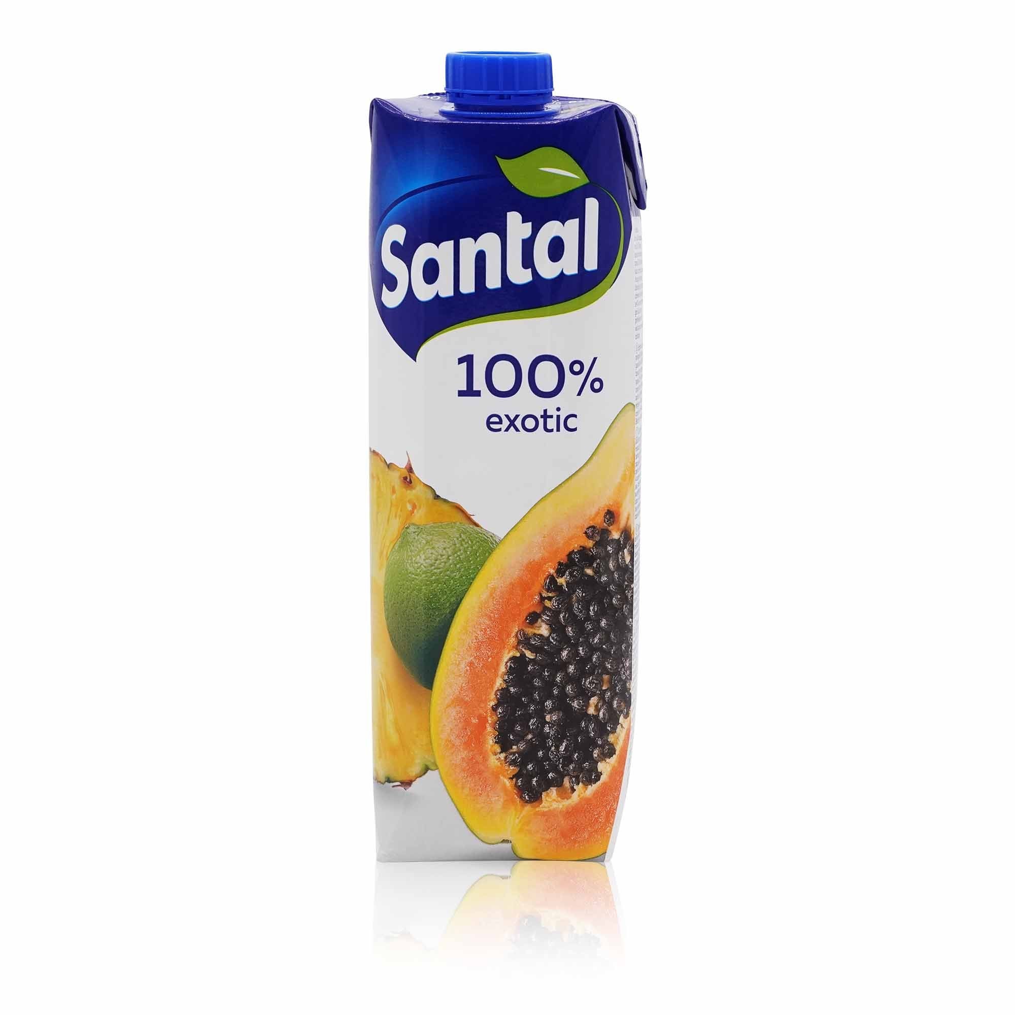 SANTAL Succo di frutti 100% exotic – Fruchtsaft exotische Früchte - 1l - italienisch - einkaufen.de