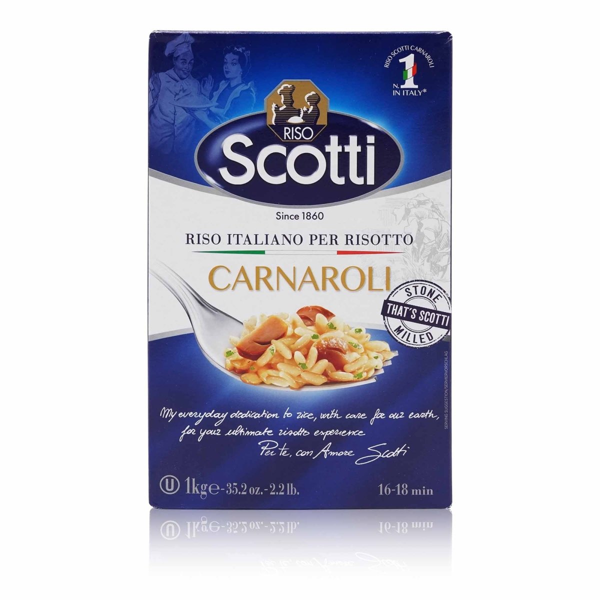 Scotti Riso Carnaroli 1kg - italienisch - einkaufen.de
