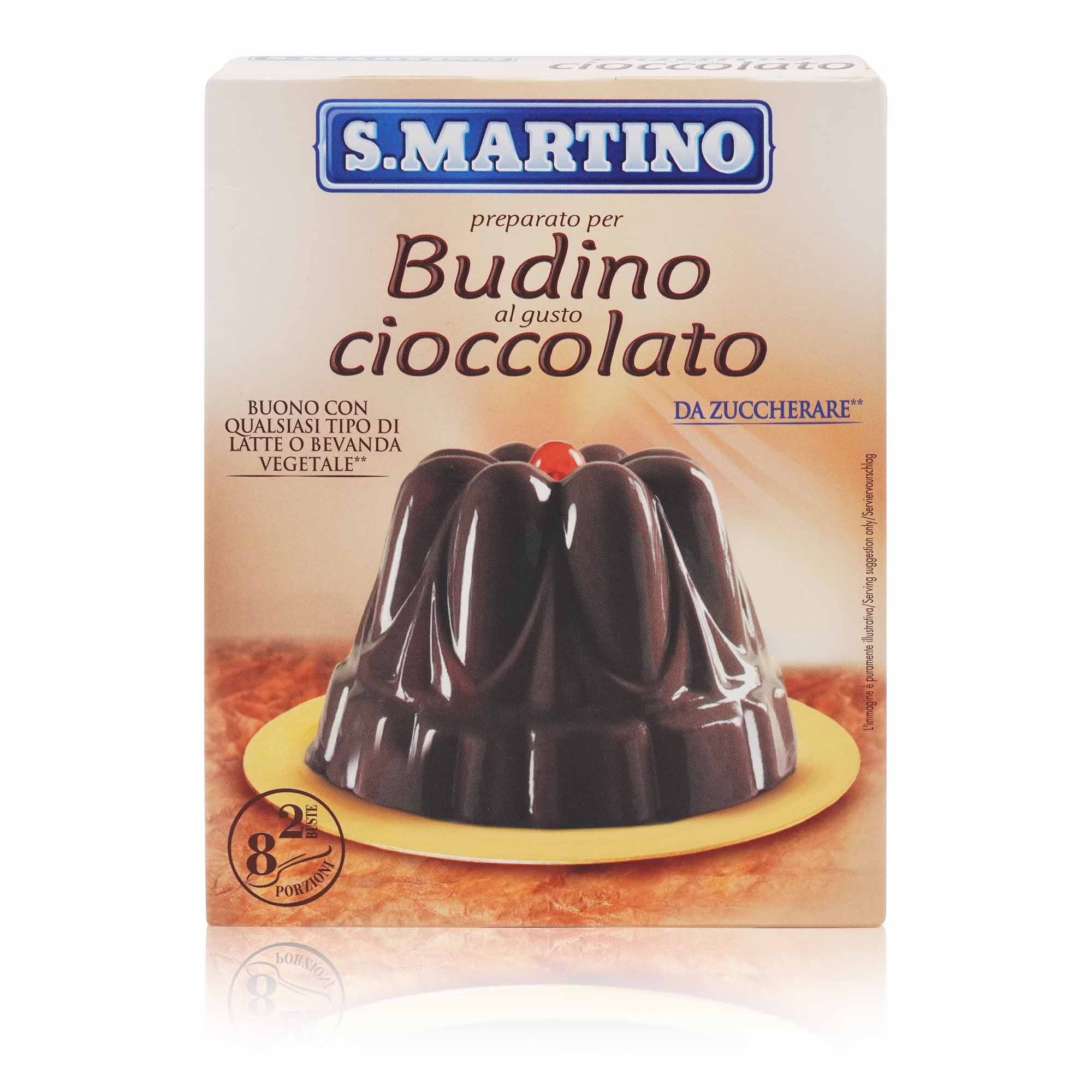 S.MARTINO Budino al Cioccolato – Schokoladen - Pudding - 0,096kg - italienisch - einkaufen.de